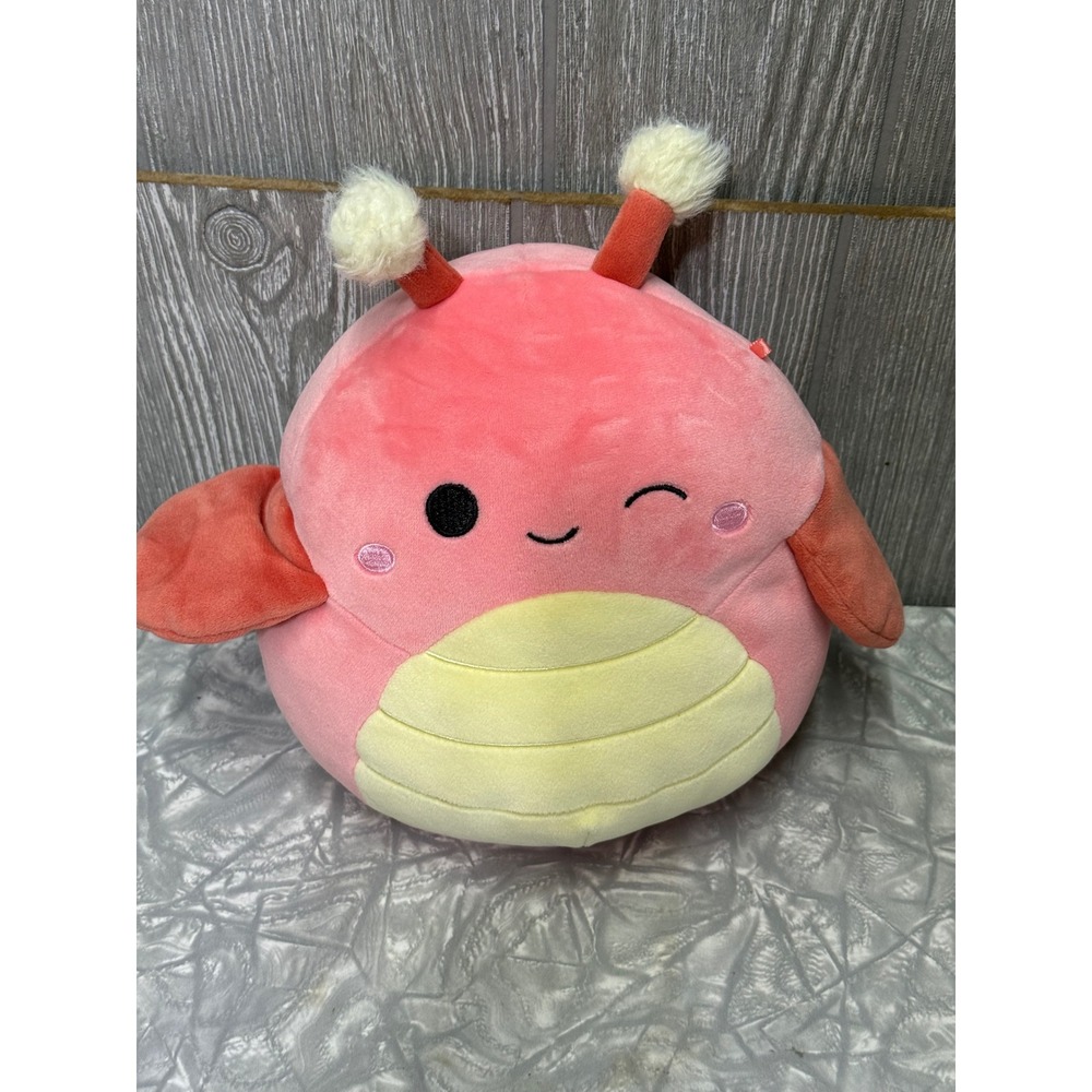 Squishmallows Carl Crabby Crab Pink Plush Stuffed Animal Toy Kids
